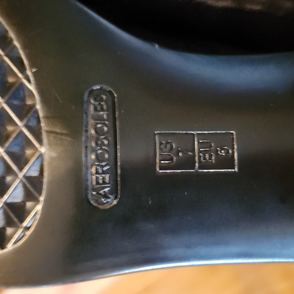 AEROSOLES leather loafers 7m black - Picture 8 of 11